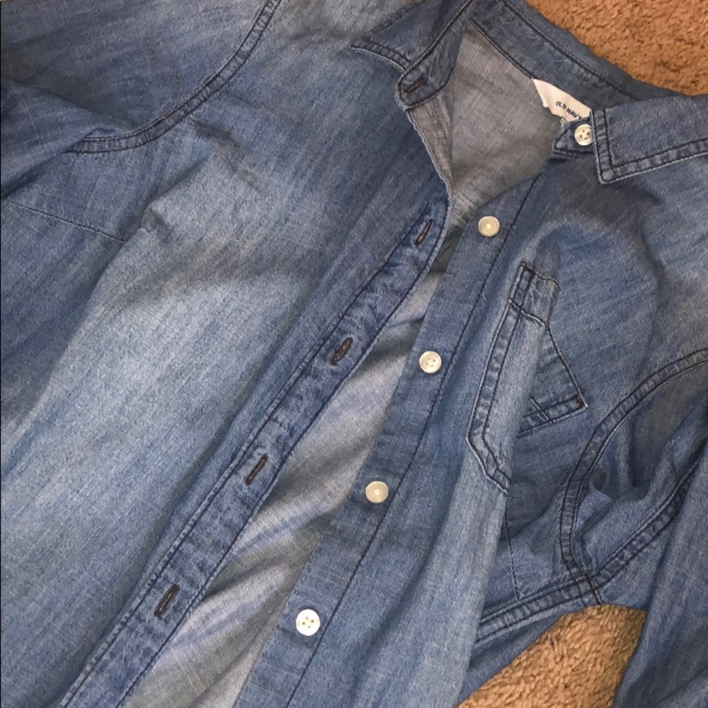 Denim button down - Picture 2 of 3